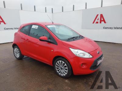 Image of 2013 FORD KA ZETEC 1242cc PETROL MANUAL 5 Speed 3 DOOR HATCHBACK