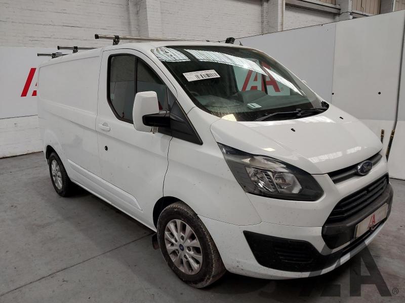 2016 FORD TRANSIT CUSTOM 270 LR P/V 1996cc TURBO DIESEL MANUAL 6 Speed PANEL VAN