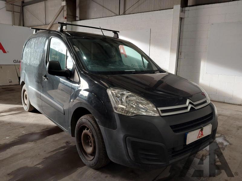 2017 CITROEN BERLINGO 625 ENTERPRISE L1 BLUEHDI 1560cc TURBO DIESEL MANUAL 5 Speed PANEL VAN