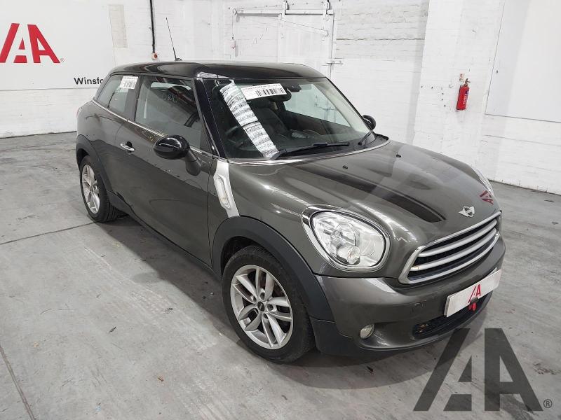 2013 MINI PACEMAN COOPER 1598cc PETROL MANUAL 6 Speed 3 DOOR COUPE