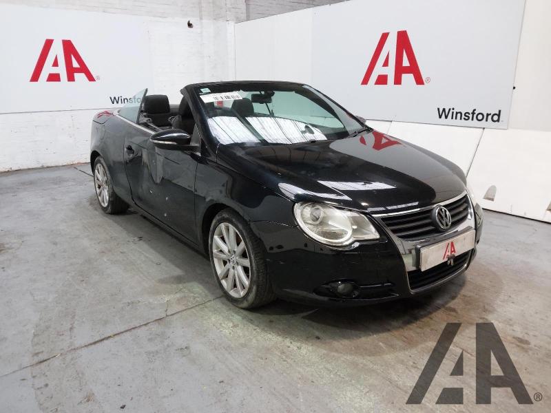 2010 VOLKSWAGEN EOS SE TDI 1968cc TURBO DIESEL MANUAL 6 Speed 2 DOOR CONVERTIBLE