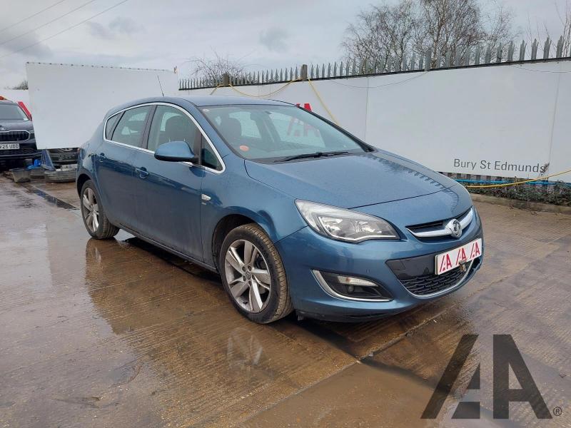 2014 VAUXHALL ASTRA SRI 1398cc PETROL MANUAL 5 Speed 5 DOOR HATCHBACK