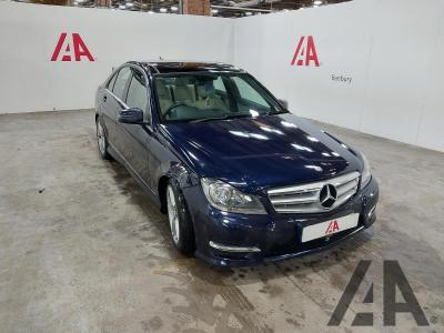 Image of 2012 MERCEDES C-CLASS C200 CDI BLUEEFFICIENCY AMG SP 2143cc TURBO DIESEL AUTOMATIC 4 DOOR SALOON