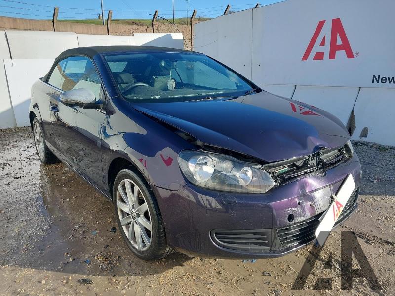 2011 VOLKSWAGEN GOLF SE TDI BLUEMOTION TECHNOLOGY 1598cc TURBO DIESEL MANUAL 5 Speed 2 DOOR CONVERTIBLE