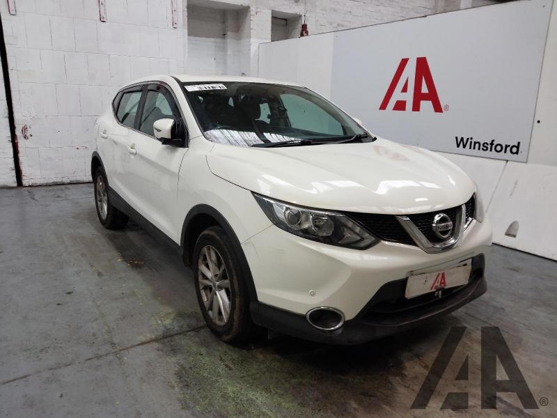 2016 NISSAN QASHQAI DCI ACENTA SMART VISION 1461cc TURBO DIESEL MANUAL 6 Speed 5 DOOR HATCHBACK