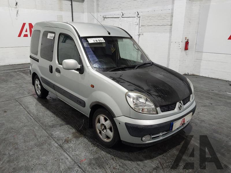 2004 RENAULT KANGOO EXPRESSION DCI 1461cc TURBO DIESEL MANUAL 5 Speed 5 DOOR MPV