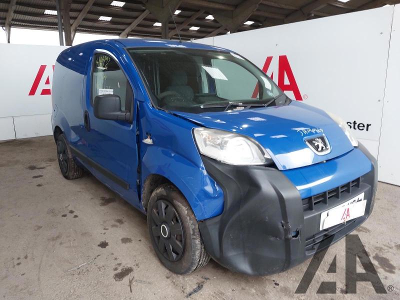 2016 PEUGEOT BIPPER HDI S 1248cc TURBO DIESEL MANUAL 5 Speed PANEL VAN