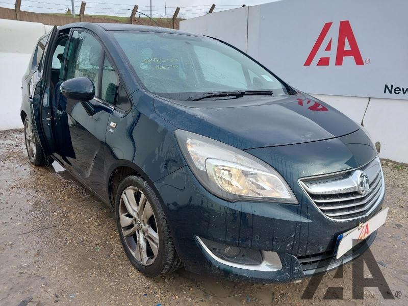 2016 VAUXHALL MERIVA SE 1364cc TURBO PETROL MANUAL 5 Speed 5 DOOR MPV