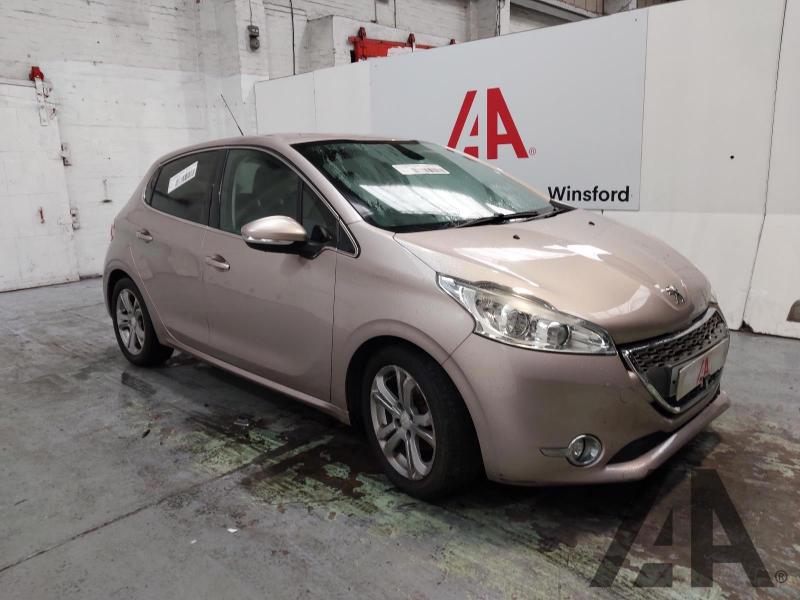 2013 PEUGEOT 208URE 1397cc PETROL MANUAL 5 DOOR HATCHBACK