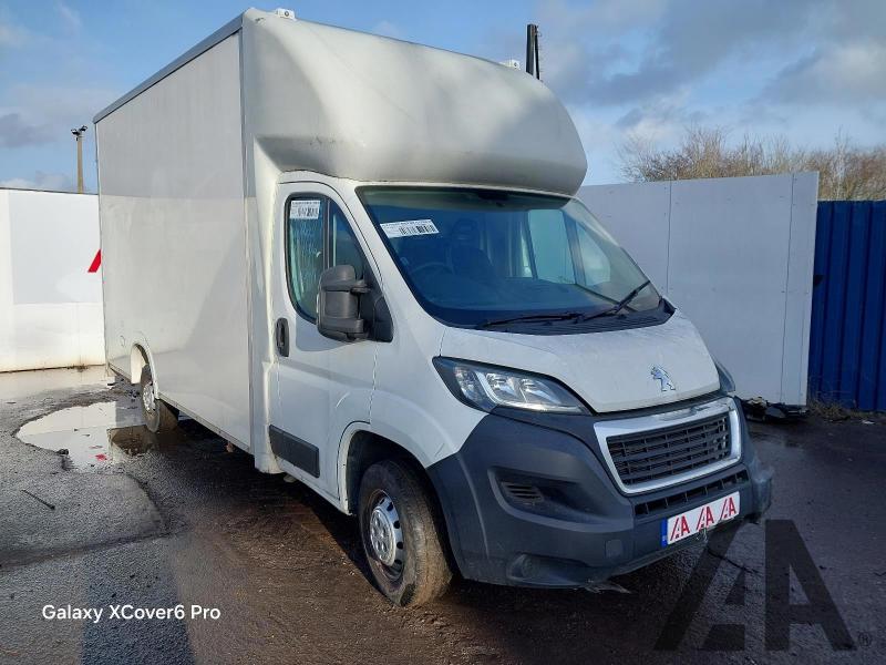 2018 PEUGEOT BOXER BLUE HDI 335 L3 F/C 1997cc TURBO DIESEL MANUAL CHASSIS CAB