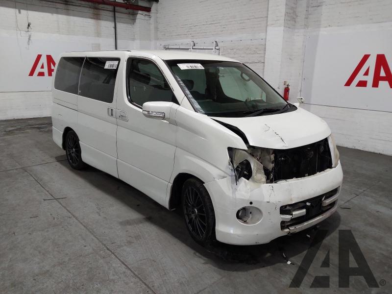 2007 NISSAN ELGRAND 25 2495cc PETROL AUTOMATIC MPV