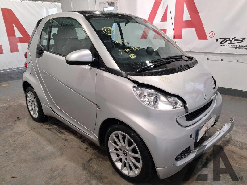 2011 SMART FORTWO COUPE PASSION MHD 999cc PETROL AUTOMATIC 2 DOOR COUPE