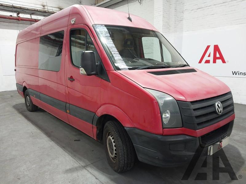 2013 VOLKSWAGEN CRAFTER CR35 TDI H/R P/V 1968cc TURBO DIESEL MANUAL 6 Speed PANEL VAN