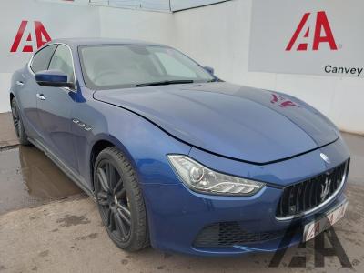 Image of 2017 MASERATI GHIBLI DV6 2987cc TURBO DIESEL AUTOMATIC 8 Speed 4 DOOR SALOON