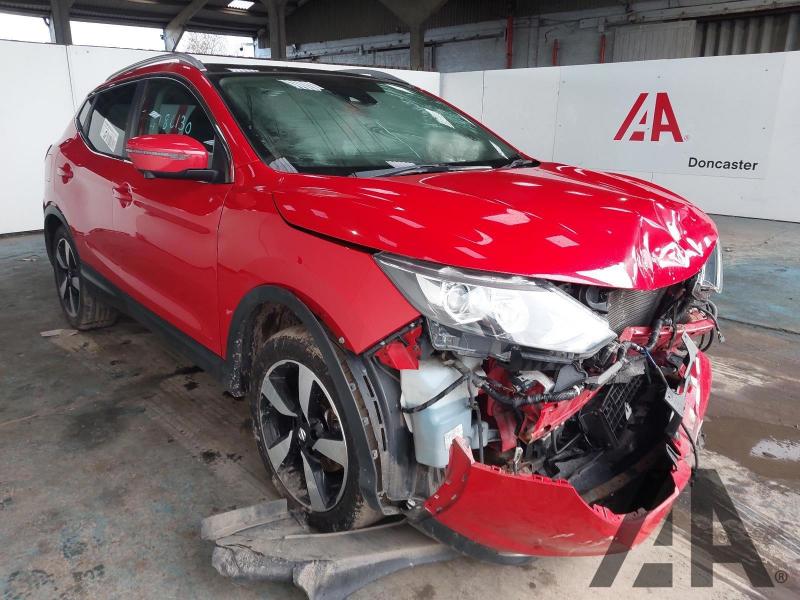 2016 NISSAN QASHQAI N-CONNECTA DCI 1461cc TURBO DIESEL MANUAL 6 Speed 5 DOOR HATCHBACK