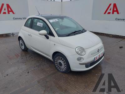 Image of 2010 FIAT 500 LOUNGE 1242cc PETROL MANUAL 3 DOOR HATCHBACK