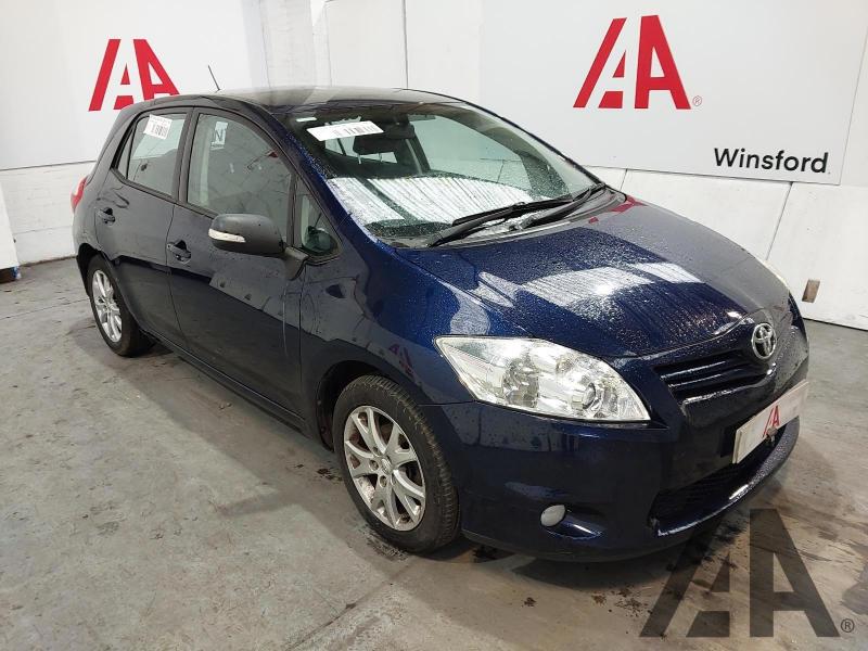 2011 TOYOTA AURIS TR VALVEMATIC 1598cc PETROL MANUAL 6 Speed 5 DOOR HATCHBACK