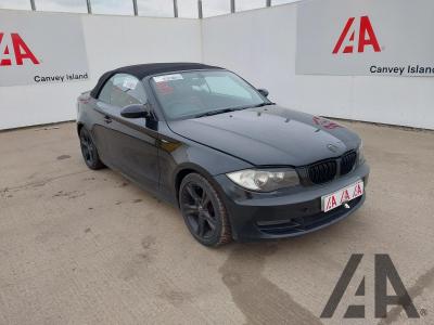 Image of 2008 BMW 1 SERIES 120I SE 1995cc PETROL AUTOMATIC 2 DOOR CONVERTIBLE