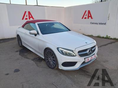 Image of 2018 MERCEDES C-CLASS C 250 D AMG LINE 2143cc TURBO DIESEL AUTOMATIC 2 DOOR CONVERTIBLE
