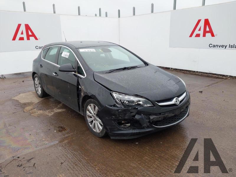 2013 VAUXHALL ASTRA SE CDTI ECOFLEX S/S 1686cc TURBO DIESEL MANUAL 6 Speed 5 DOOR HATCHBACK