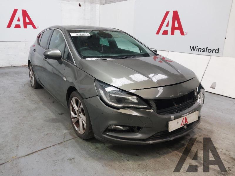 2017 VAUXHALL ASTRA SRI NAV CDTI S/S 1598cc TURBO DIESEL MANUAL 6 Speed 5 DOOR HATCHBACK