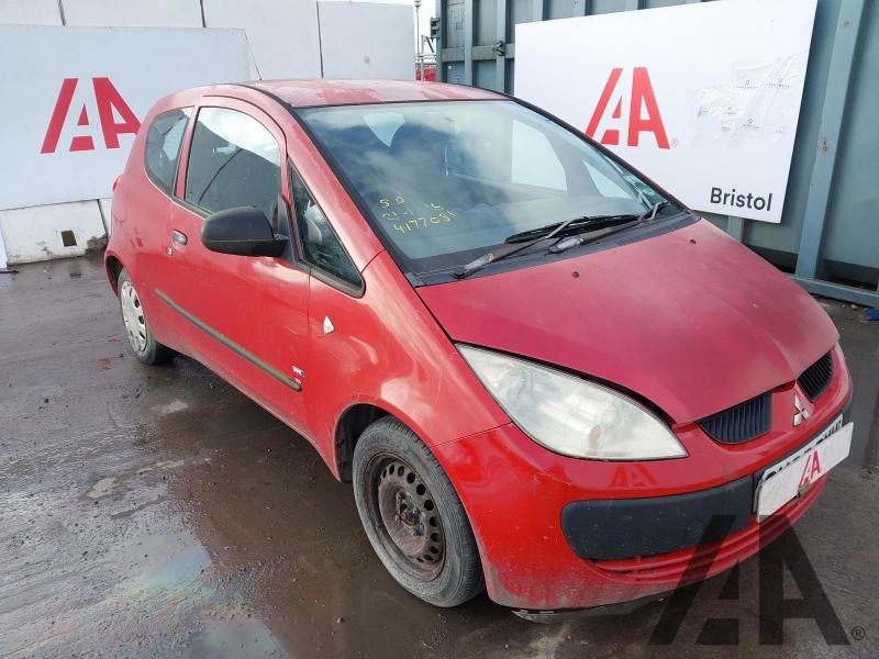 2005 MITSUBISHI COLT RED 1124cc PETROL MANUAL 5 Speed 3 DOOR HATCHBACK