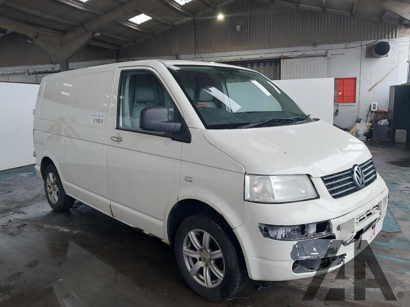 2007 VOLKSWAGEN TRANSPORTER T26 SWB TDI 1896cc TURBO DIESEL MANUAL 5 Speed PANEL VAN