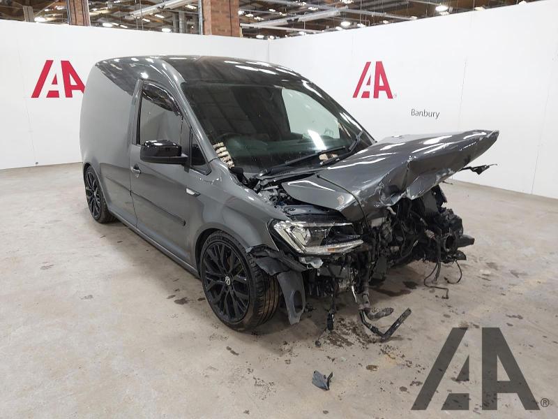 2017 VOLKSWAGEN CADDY C20 TDI HIGHLINE 1968cc TURBO DIESEL MANUAL PANEL VAN