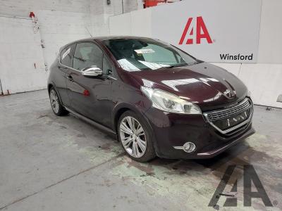 Image of 2014 PEUGEOT 208 THP XY 1598cc TURBO PETROL MANUAL 3 DOOR HATCHBACK