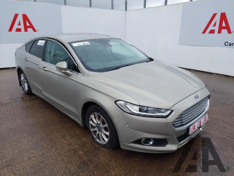 2015 FORD MONDEO TITANIUM ECONETIC TDCI 1997cc TURBO DIESEL MANUAL 6 Speed 5 DOOR HATCHBACK