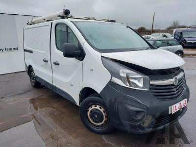 Image of 2017 VAUXHALL VIVARO L1H1 2900 CDTI ECOFLEX S/S 1598cc TURBO DIESEL MANUAL 6 Speed PANEL VAN