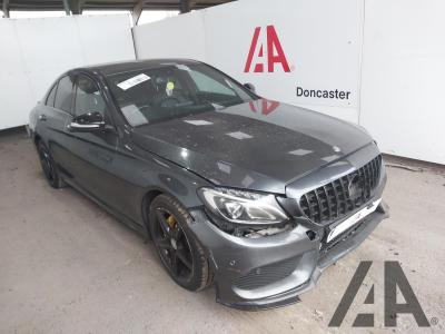 Image of 2015 MERCEDES C-CLASS C220 BLUETEC AMG LINE PREMIUM 2143cc TURBO DIESEL AUTOMATIC 4 DOOR SALOON
