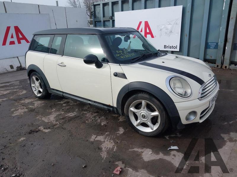 2009 MINI CLUBMAN COOPER D 1560cc TURBO DIESEL MANUAL 6 Speed 5 DOOR ESTATE
