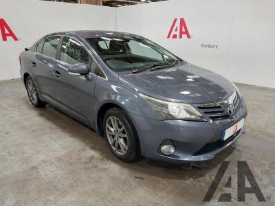 Image of 2012 TOYOTA AVENSIS TR VALVEMATIC 1798cc PETROL CVT 7 Speed 4 DOOR SALOON