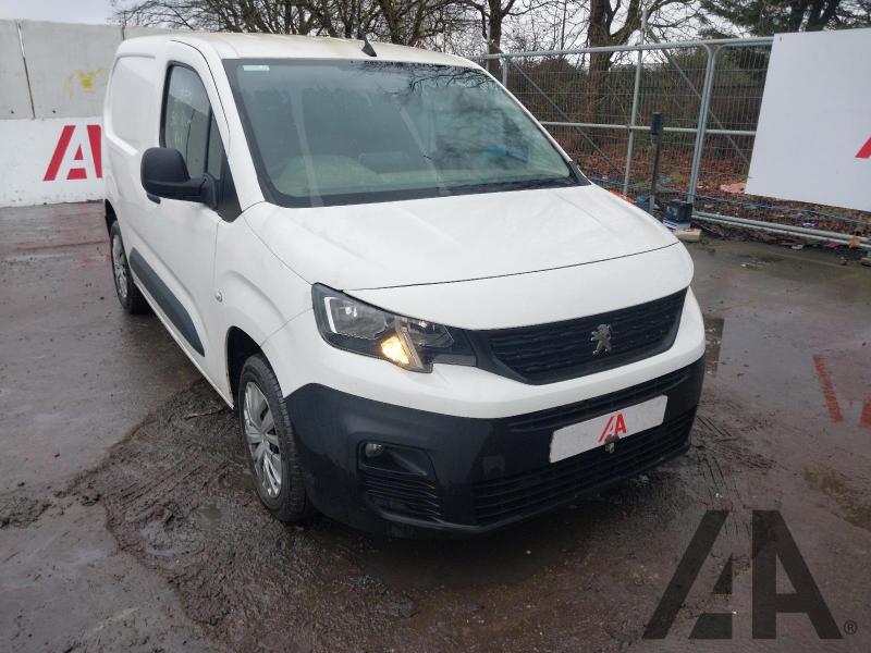 2021 PEUGEOT PARTNER BLUEHDI PROFESSIONAL L1 1499cc TURBO DIESEL MANUAL 2 DOOR PANEL VAN