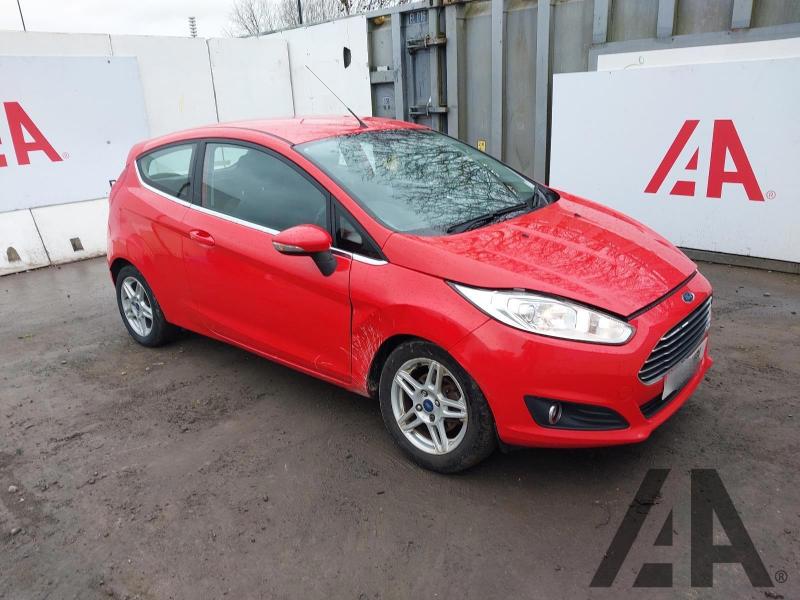 2014 FORD FIESTA ZETEC 1242cc PETROL MANUAL 5 Speed 3 DOOR HATCHBACK
