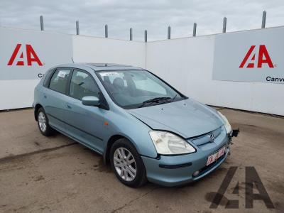Image of 2002 HONDA CIVIC SE EXECUTIVE 1590cc PETROL AUTOMATIC 4 Speed 5 DOOR HATCHBACK