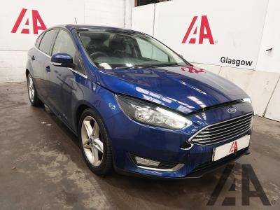 Image of 2017 FORD FOCUS TITANIUM TDCI 1499cc TURBO DIESEL MANUAL 6 Speed 5 DOOR HATCHBACK