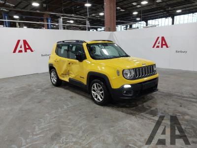 Image of 2016 JEEP RENEGADE M-JET LONGITUDE 1598cc TURBO DIESEL MANUAL 6 Speed 5 DOOR ESTATE