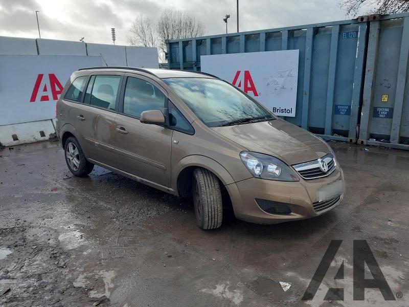 2014 VAUXHALL ZAFIRA EXCLUSIV 1796cc PETROL MANUAL 5 Speed 5 DOOR MPV