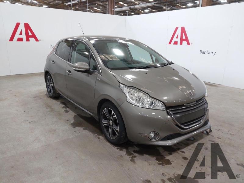 2013 PEUGEOT 208 HDI INTUITIVE 1398cc TURBO DIESEL MANUAL 5 DOOR HATCHBACK