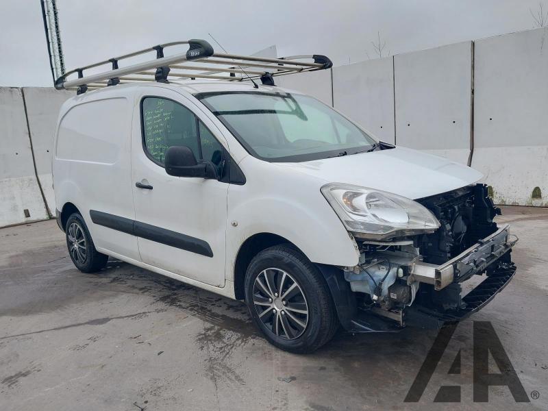 2016 PEUGEOT PARTNER HDI SE L1 850 1560cc TURBO DIESEL MANUAL 5 Speed PANEL VAN