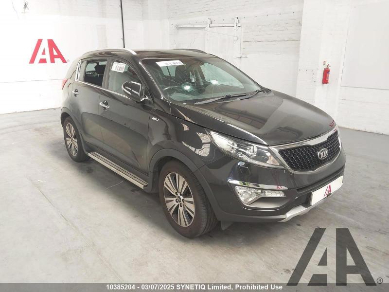 2015 KIA SPORTAGE CRDI KX-3 SAT NAV 1995cc TURBO DIESEL AUTOMATIC 6 Speed 5 DOOR ESTATE