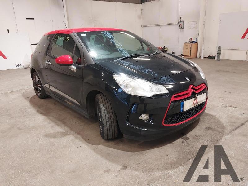 2013 CITROEN DS3 E-HDI DSTYLE RED 1560cc TURBO DIESEL MANUAL 5 Speed 3 DOOR HATCHBACK