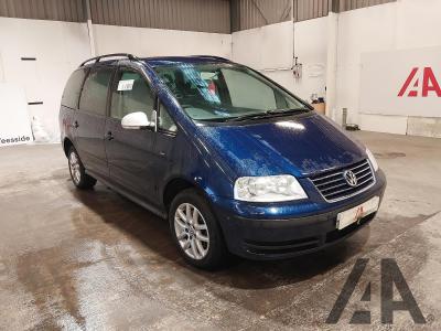 Image of 2008 VOLKSWAGEN SHARAN SE TDI 1968cc TURBO DIESEL MANUAL 6 Speed 5 DOOR MPV