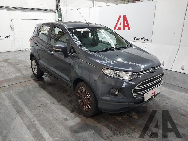 2017 FORD ECOSPORT ZETEC 999cc TURBO PETROL MANUAL 5 DOOR HATCHBACK