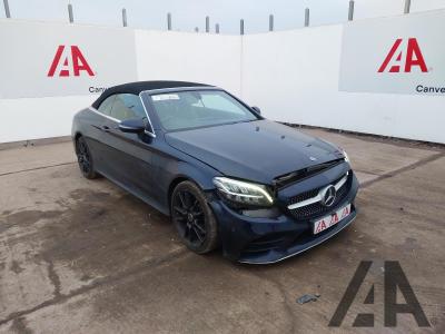 Image of 2019 MERCEDES C-CLASS C 300 AMG LINE 1991cc TURBO PETROL AUTOMATIC 2 DOOR CONVERTIBLE