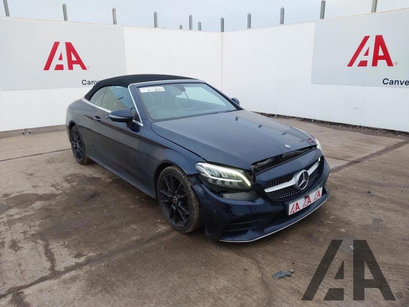 2019 MERCEDES C-CLASS C 300 AMG LINE 1991cc TURBO PETROL AUTOMATIC 2 DOOR CONVERTIBLE