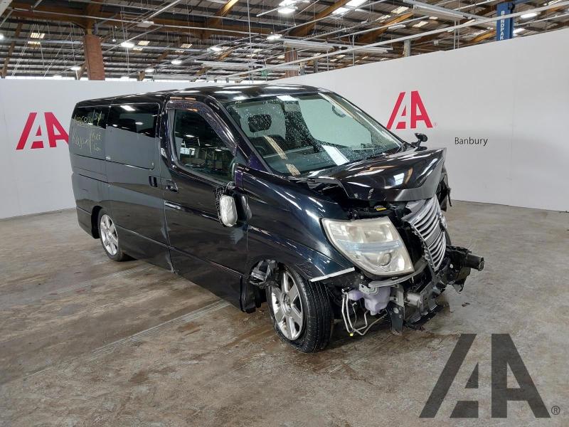 2010 NISSAN ELGRAND 25 2495cc PETROL AUTOMATIC MPV
