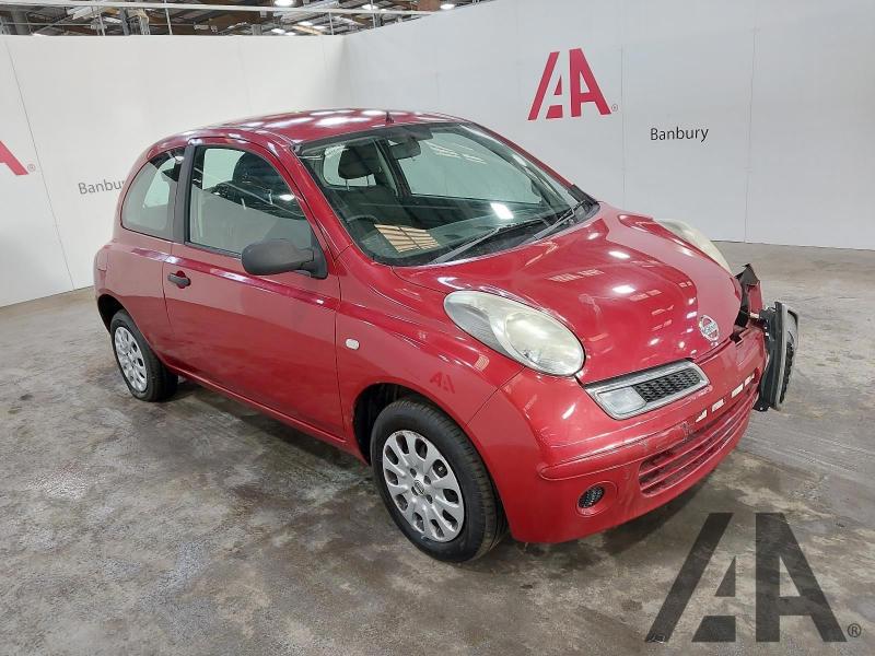 2008 NISSAN MICRA VISIA 1240cc PETROL MANUAL 5 Speed 3 DOOR HATCHBACK